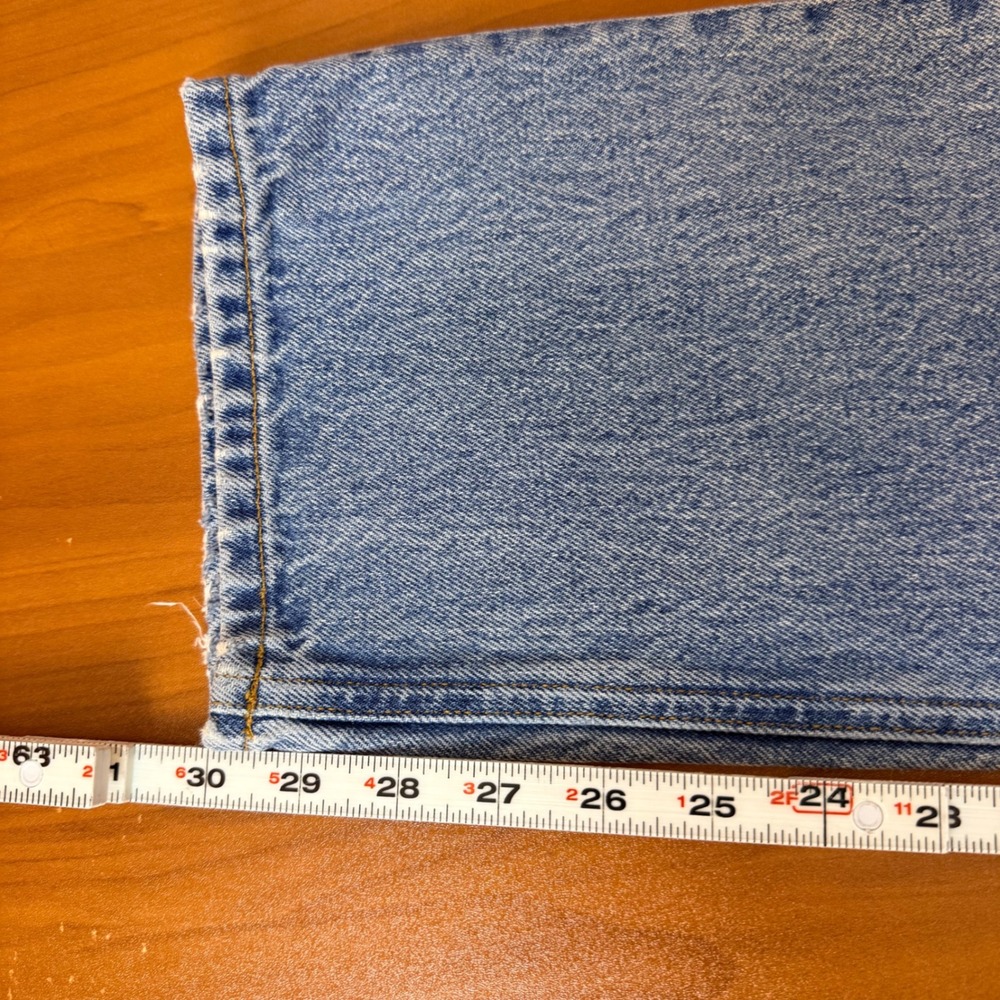 AGOLDE 90s Pinch Waist High Rise Straight Leg Jeans Medium Wash 28 A154-1206 - Picture 5 of 9